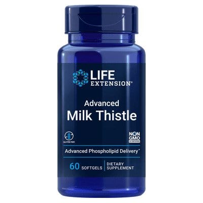 Life Extension Health and Wellbeing Advanced Milk Thistle - 60 softgels