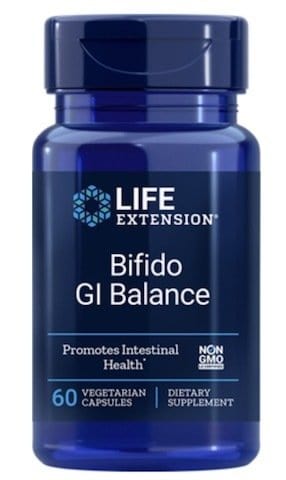 Life Extension Health and Wellbeing Bifido GI Balance - 60 vcaps