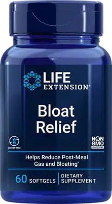 Life Extension Health and Wellbeing Bloat Relief - 60 softgels
