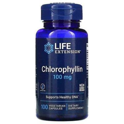 Life Extension Health and Wellbeing Chlorophyllin, 100mg - 100 vcaps