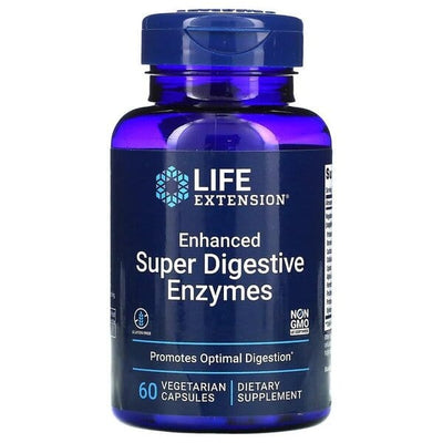 Life Extension Health and Wellbeing Enhanced Super Digestive Enzymes and Probiotics - 60 vcaps