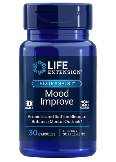 Life Extension Health and Wellbeing Florassist Mood Improve - 30 caps