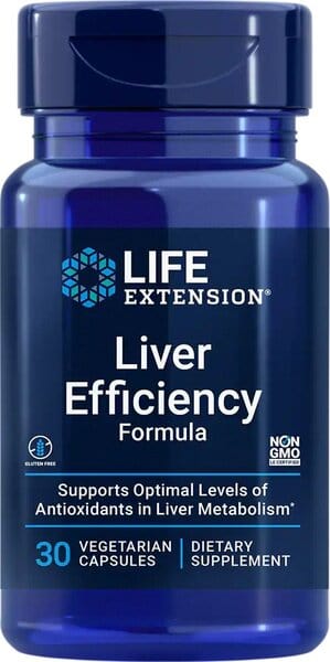 Life Extension Health and Wellbeing Liver Efficiency Formula - 30 vcaps