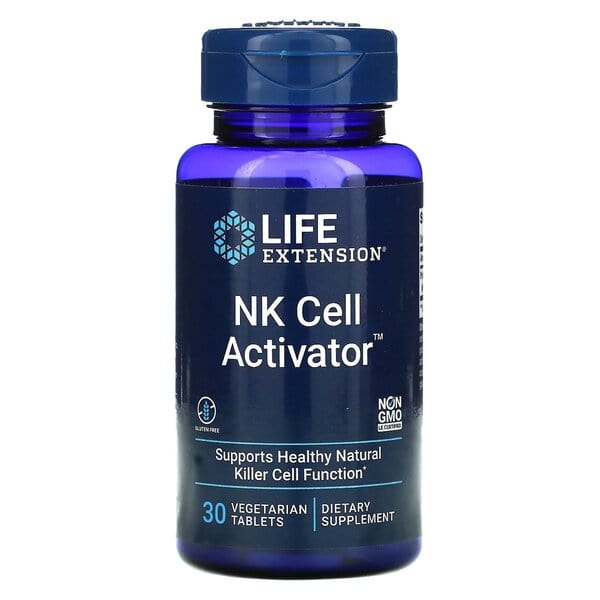 Life Extension Health and Wellbeing NK Cell Activator - 30 vegetarian tabs