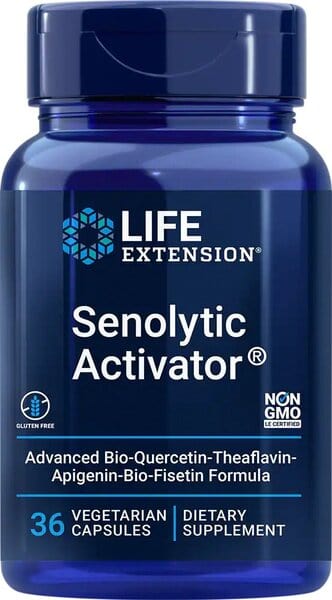 Life Extension Health and Wellbeing Senolytic Activator - 36 vcaps