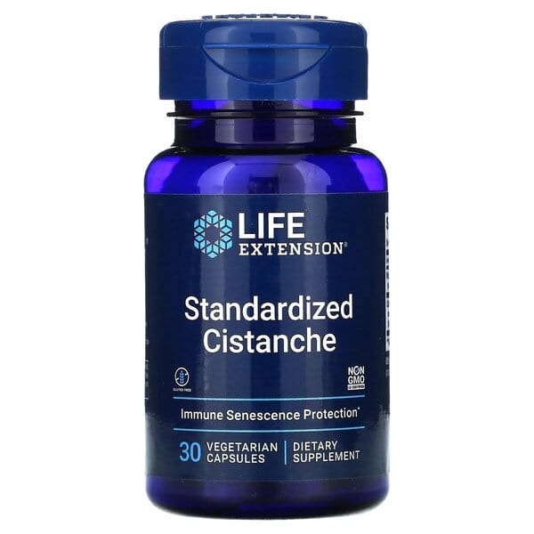 Life Extension Health and Wellbeing Standardized Cistanche - 30 vcaps