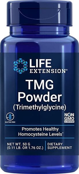 Life Extension Health and Wellbeing TMG, Powder - 50 grams
