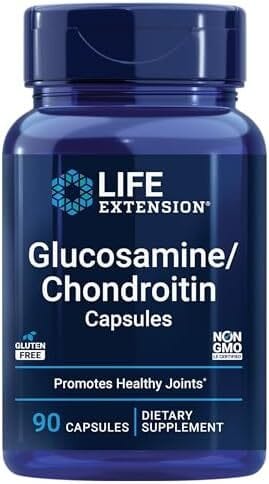 Life Extension Joint Support Glucosamine/Chondroitin Capsules - 90 caps