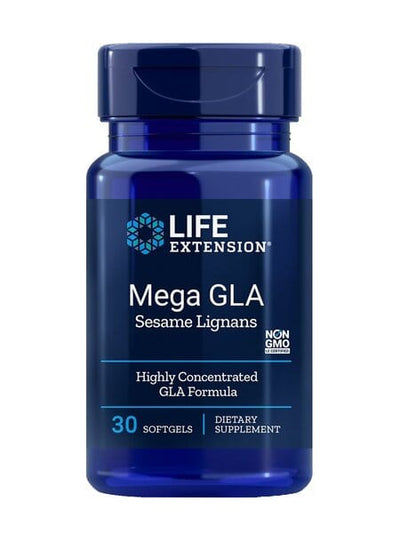 Life Extension Mega GLA with Sesame Lignans - 30 softgels