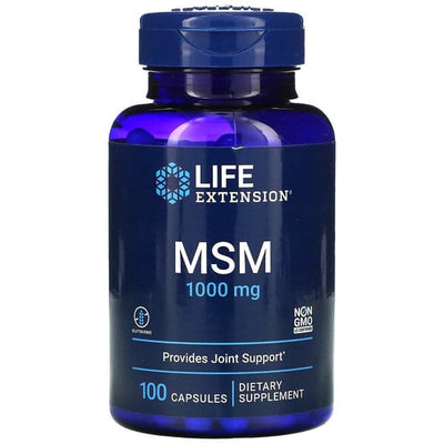 Life Extension MSM, 1000mg - 100 caps