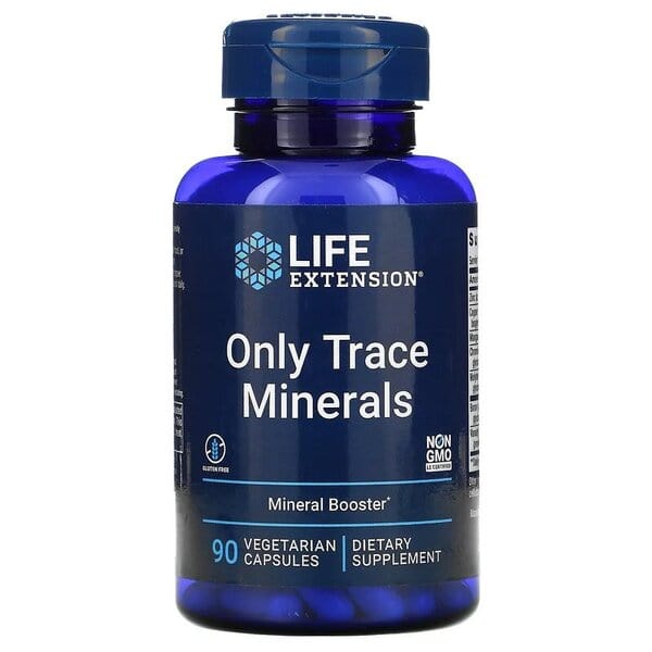 Life Extension Only Trace Minerals - 90 vcaps