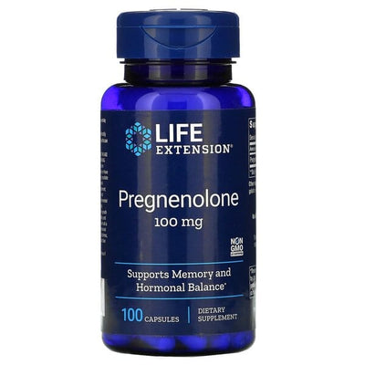 Life Extension Pregnenolone, 100mg - 100 caps