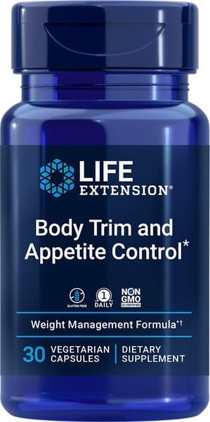 Life Extension Slimming and Weight Management Body Trim and Appetite Control - 30 vcaps