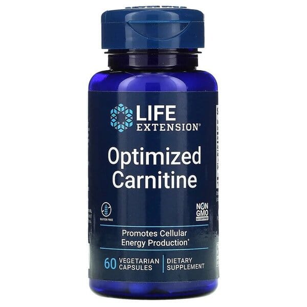 Life Extension Slimming and Weight Management Optimized Carnitine - 60 caps