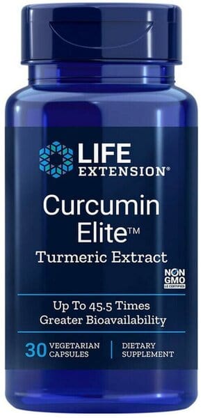 Life Extension Supplements Curcumin Elite Turmeric Extract - 60 vcaps