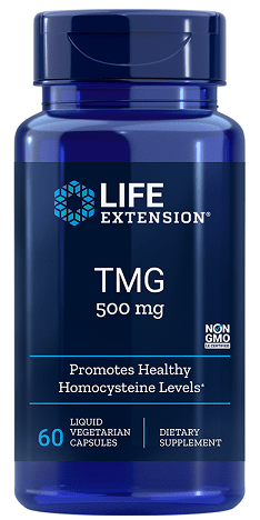 Life Extension TMG, 500mg - 60 liquid vcaps