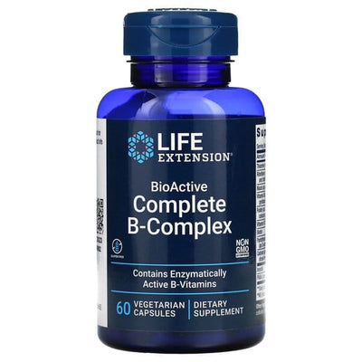 Life Extension Vitamins & Minerals Bio-Active Complete B-Complex - 60 vcaps