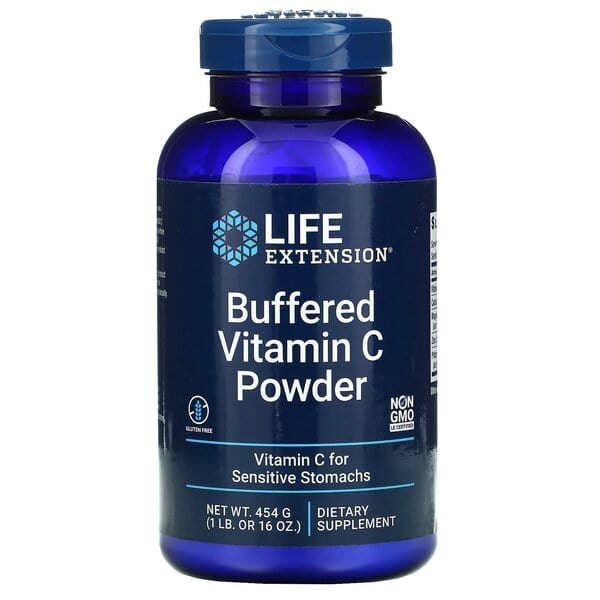Life Extension Vitamins & Minerals Buffered Vitamin C Powder - 454 grams