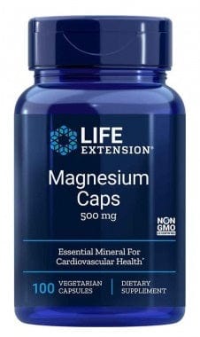 Life Extension Vitamins & Minerals Magnesium Caps, 500mg - 100 vcaps