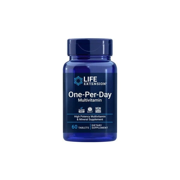 Life Extension Vitamins & Minerals One-Per-Day Multivitamin - 60 tablets