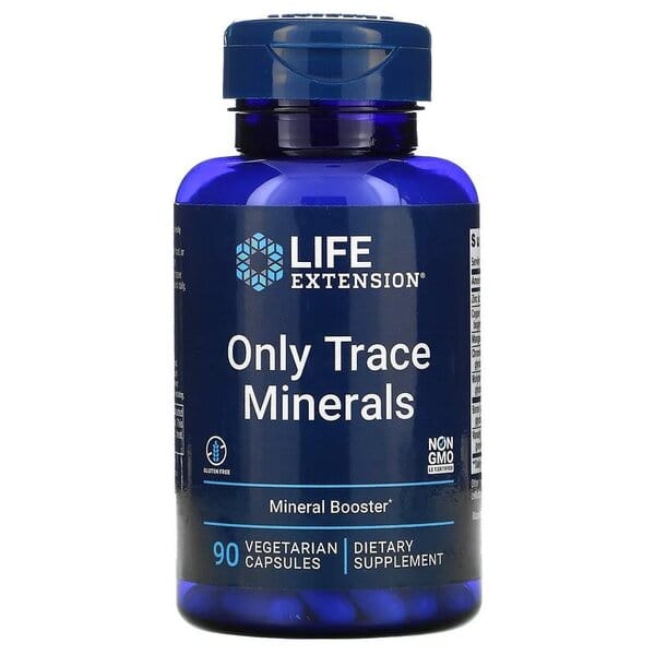 Life Extension Vitamins & Minerals Only Trace Minerals - 90 vcaps