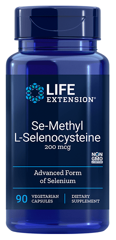 Life Extension Vitamins & Minerals Se-Methyl L-Selenocysteine, 200mcg - 90 vcaps
