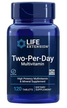Life Extension Vitamins & Minerals Two-Per-Day, Tablets - 120 tablets