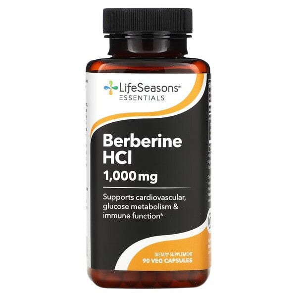 LifeSeasons Berberine HCl - 90 vcaps