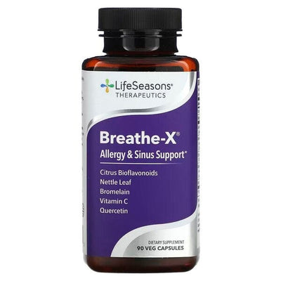 LifeSeasons Health and Wellbeing Breathe-X - 90 vcaps