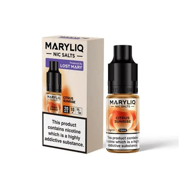 Lost Mary Vaping Products 10mg MARYLIQ Nic Salt By Lost Mary 10ml (50VG/50PG)