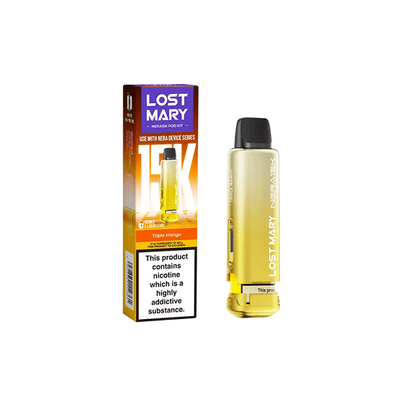 Lost Mary Vaping Products 20mg Lost Mary Nera 15k Prefilled Pod 15000 Puffs