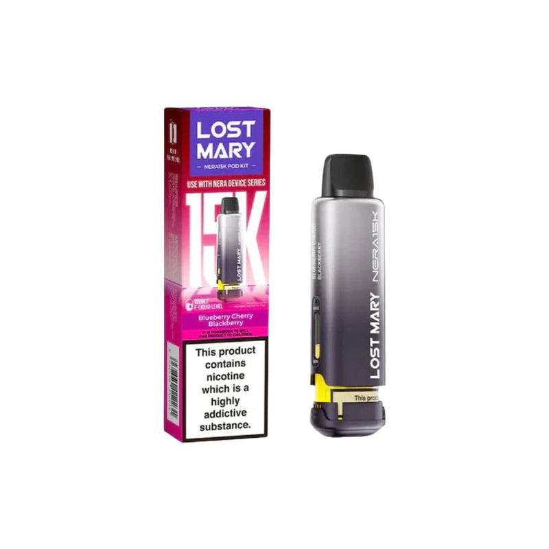 Lost Mary Vaping Products 20mg Lost Mary Nera 15k Prefilled Pod 15000 Puffs