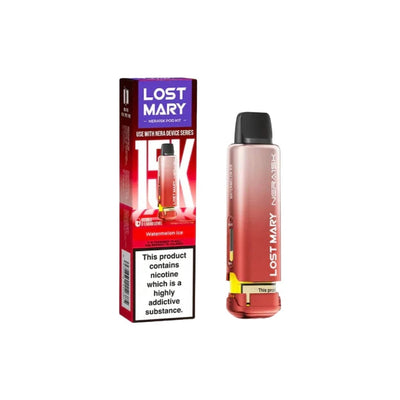 Lost Mary Vaping Products 20mg Lost Mary Nera 15k Prefilled Pod 15000 Puffs