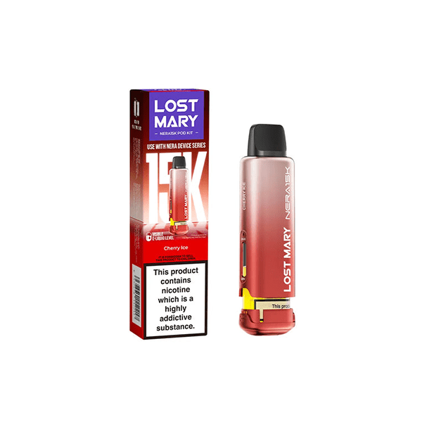 Lost Mary Vaping Products 20mg Lost Mary Nera 15k Prefilled Pod 15000 Puffs