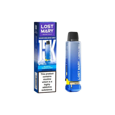 Lost Mary Vaping Products 20mg Lost Mary Nera 15k Prefilled Pod 15000 Puffs