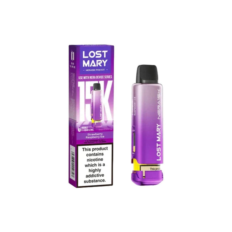 Lost Mary Vaping Products 20mg Lost Mary Nera 15k Prefilled Pod 15000 Puffs
