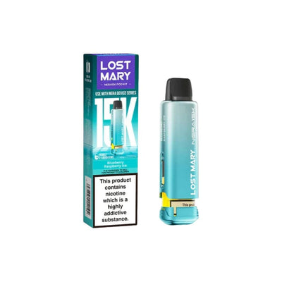 Lost Mary Vaping Products 20mg Lost Mary Nera 15k Prefilled Pod 15000 Puffs