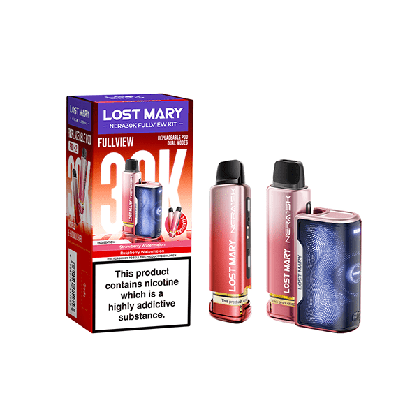 Lost Mary Vaping Products 20mg LOST MARY Nera 30K Multi Edition Prefilled Pod Vape Kit - 30000 Puffs