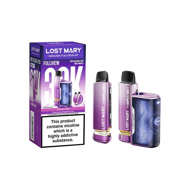 Lost Mary Vaping Products 20mg LOST MARY Nera 30K Multi Edition Prefilled Pod Vape Kit - 30000 Puffs