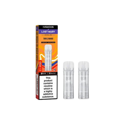 Lost Mary Vaping Products Hawcos x Lost Mary Crystal Pro Prefilled Pod