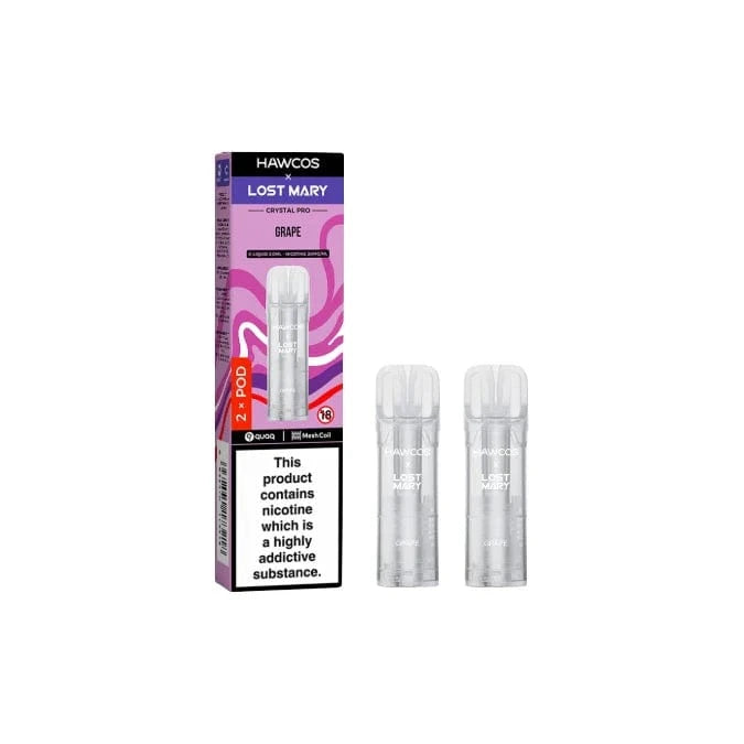 Lost Mary Vaping Products Hawcos x Lost Mary Crystal Pro Prefilled Pod