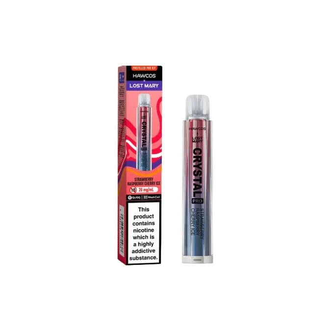 Lost Mary Vaping Products Hawcos x Lost Mary Crystal Pro Prefilled Pod Vape Kit