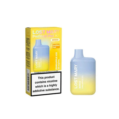 Lost Mary Vaping Products Lost Mary BM600 20mg Prefilled Pod Vape Kit 600 Puffs
