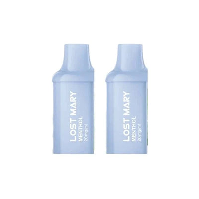 Lost Mary Vaping Products Lost Mary BM600 Prefilled 20mg Replacement Pods 1200 Puffs - 2 Pcs
