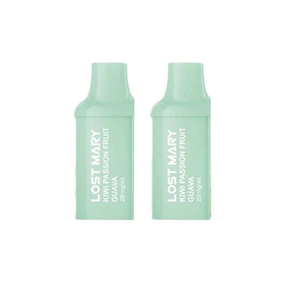 Lost Mary Vaping Products Lost Mary BM600 Prefilled 20mg Replacement Pods 1200 Puffs - 2 Pcs