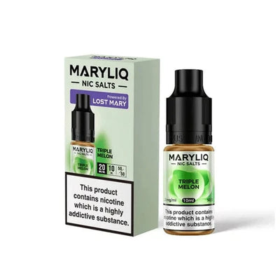 Lost Mary Vaping Products Triple Melon MARYLIQ 20mg Nic Salt By Lost Mary 10ml (50VG/50PG)