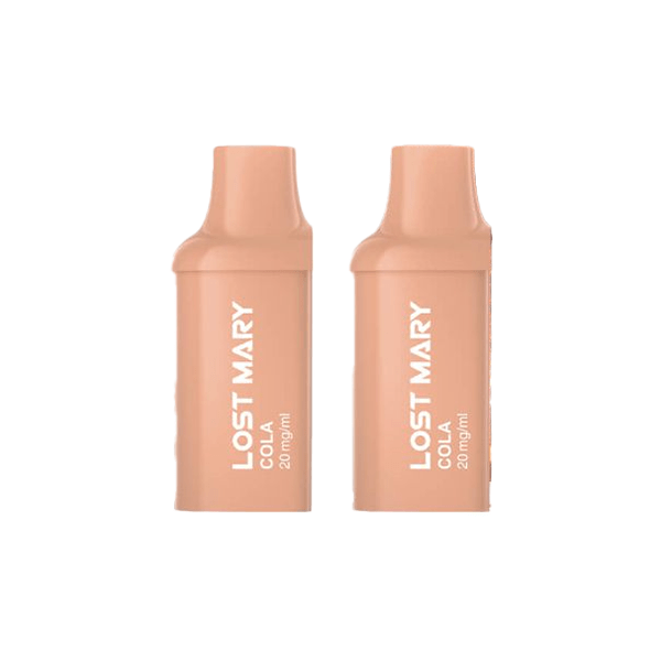 Lost Mary Vaping Products Watermelon Ice 20mg Lost Mary BM600 Prefilled Replacement Pods 1200 Puffs - 2 Pcs