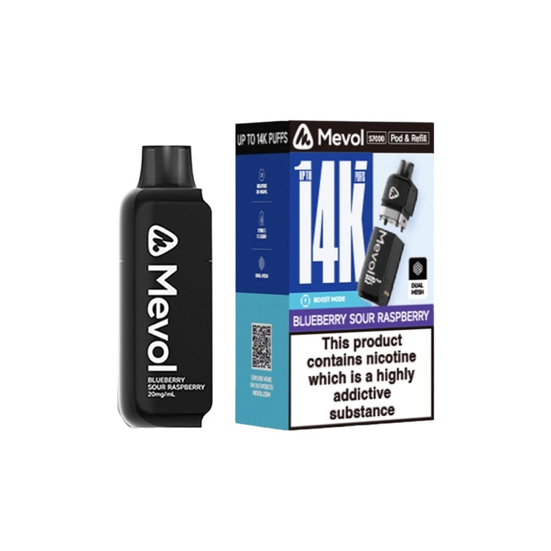 Mevol Vaping Products 20mg Mevol S7000 Prefilled Pod & Refill 14k puffs