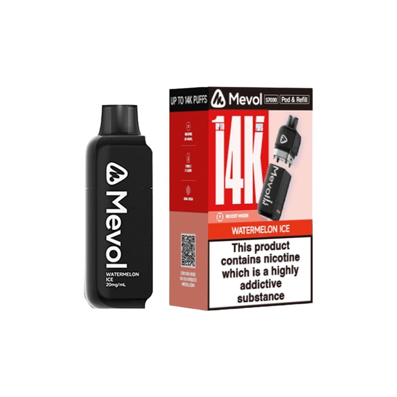 Mevol Vaping Products 20mg Mevol S7000 Prefilled Pod & Refill 14k puffs