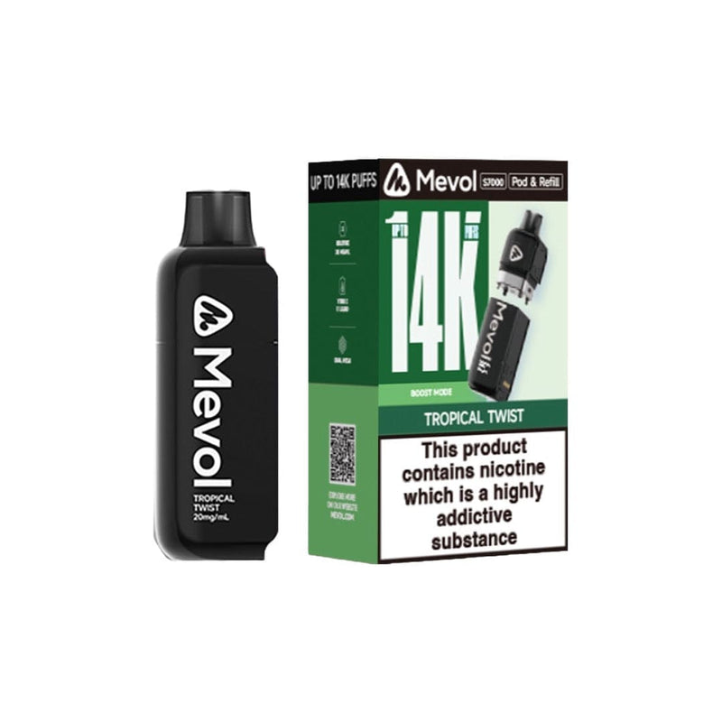 Mevol Vaping Products 20mg Mevol S7000 Prefilled Pod & Refill 14k puffs